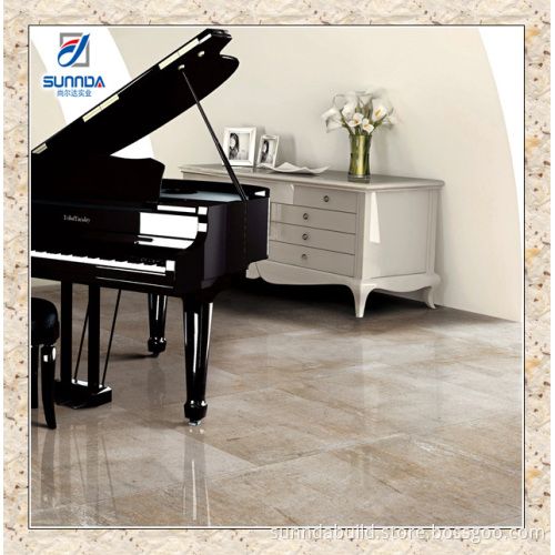 Hot sale Carara Green White Marble Slippery Hotel Lobby Porcelain Polished Glazed Flooring Tile with Cheap Price